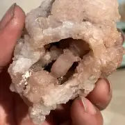 590ct Pink Nirvana Quartz Crystal Cluster Natural Geodes Rough Healing Specimen