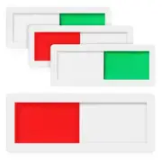 4 Pcs ID Plate Vacant Use Sign Occupied Office Men and Women Miss