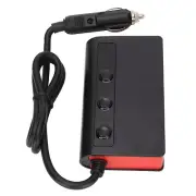 TR24 3 Socket Cigarette Lighter 180W Fast Charging USB Car Cigarette Lighter Spl