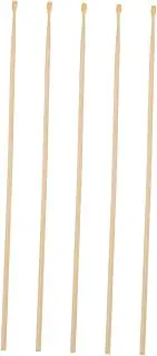 Beaupretty 5Pcs Wooden Ear Picks Removal Tools Bamboo Cleaners for Safe and Gentle Ear Cleaning Durable and Easy to Clean Ear Wax Remover for Home and Clinic Use