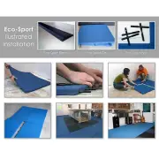 Rubber-Cal "Eco-Sport" 3/4-inch Interlocking Rubber Tiles