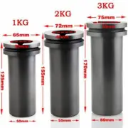 High Purity 1KG Graphite Crucible Foundry for Melting Refine Gold Silver Copper-
