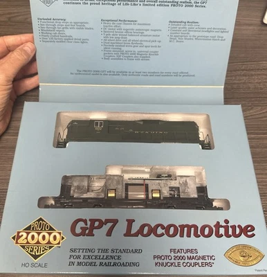 Proto 2000 HO Scale Kit #23595 GP7 Locomotive Reading #602 NOS!