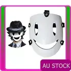 High-Rise Invasion Mask Tenku Shinpan White Smile Mask Halloween Cosplay Costume
