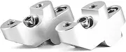Motorcycle Handlebar Riser Clamp Riser Lifting Handlebar Clamp Handlebar Riser for ho&nd&a CB500F / CB500X 2013-2017 for 22mm 7/8 "Handlebar(Silver)