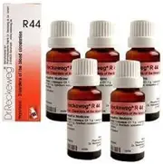 Dr.Reckeweg Germany R44 Disorders Of The Blood Circulation .Pack of 5 - - Shipping by FEDEX/DHL by Dr. Reckeweg