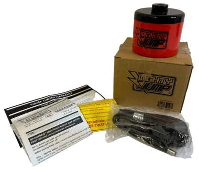 NEW Mighty Jump Pro Red Portable Car Battery Jump Starter For Emergency Use 12V
