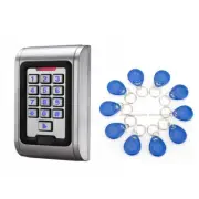 IP68 Waterproof 125KHz RFID Card+Password Door Access Control Keypad+10pcs Cards