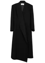The Row Dhani Oversized Wool Coat - Black - S (UK8-10 / S) S (UK8-10 / S)