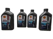 Shell 10W40 Motorcycle 4T Advance Ultra 100% Synthetic Oil 4 Liters