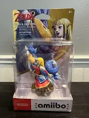 New- Nintendo Amiibo The Legend of Zelda Skyward Sword Zelda and Loftwing Figure