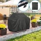 Fire Pit Cover Barbecue Protector Garden Patio Grill Cover Outdoor BBQ Cover