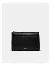 [Mimco] Natalie Gusset Pouch in Black Light Gold