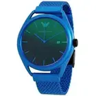 Emporio Armani Matteo Men's Quartz Black Dial Blue Aluminum 43mm Watch AR11328