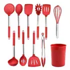 Kitchen Cooking Tools Kitchenware Utensils Cookware Silicone Cooking Utensil Set