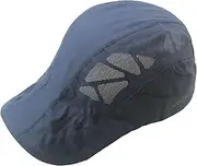 [Lifup] Men Breathable Mesh Summer Hat Adjustable Flat Cap Beret Ivy Gatsby Newsboy Cabbie Caps