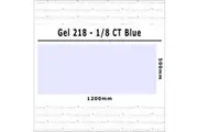 Clear Color 218 Filter Sheet - 1/8 C T Blue