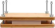 Book Press, Book Press Bookbinding, Paper Press, Book Binding Press, Portable Bookbinding Press for Handmade Bookbinding, Padding Press, Book Binding Clamp, Bamboo Flower Press 13 * 7.7 inch