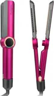 Professional Ceramic 2 in 1 Negative Ions Flat Iron Hair Straightener