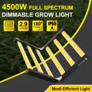 Phlizon 450W LED Grow Light Bar for All Grow Stages Plants Flower Full Spectrum