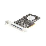 Startech 4 Port Usb Pcie Card 10Gbps Expansion Card With 2 Controllers