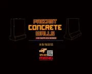 Meng Models 1/35 Pre-cast Concrete Walls