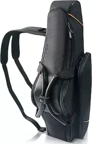 Alto Saxophone Case Sax Gig Bag 2-In-1 Carrying Backpack Case with Flute Pocket