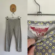 Paper Wings hearts leggings Sz 7 EUC worn once