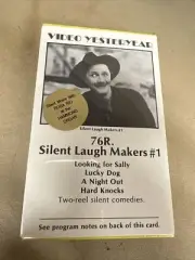 Video Yesteryear 76R Silent Laugh Makers #1 Beta Betamax Not VHS Laurel & Hardy