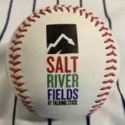 Arizona Diamondbacks 2011 Salt River Fields Rockies Spring Train Baseball Ball
