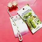 2 Face Facial Massager Jade Roller + Long Handle Roller Massager Multi Point NIP