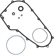 WOODEY Motorcycle Clutch Primary Cover Gasket Kit for H&Arley Heritage Softail FLSTC Fat Boy FLSTF Dyna Street FXDL FXDC Breakout