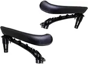 QASULER 809544770R 8200548971 806820336R, for Renault, for Kangoo MK2 MK3 2008-2021 Front Left Right Door Inner Door Handle car Cabin Door Opener(Black Left and Right)