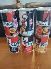 SEALED Michael Jordan NBA Finals Shots all 6 Cans Upper Deck Can June 14, 1998