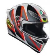 NEW AGV K1 S BLIPPER GREY RED ROAD MOTORCYCLE HELMET