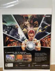 HAVEN: "Call of the King" for PS, XBOX, GameCube by MIDWAY- print ad (2002)