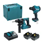 【MAKITA 牧田】DLX2519GJ 18V無刷雙機組DAS180+DHR183 6.0A*2(DLX2519GJ)