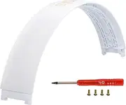 Studio 3 Headband OEM Quality Arch Band Repair Kit Replacement Parts Compatible with Beats by Dre Studio 3/A1914 Studio2 Wired/Wireless Headphones (White)