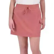 Gerry Women Breezy Cargo Skort, Red, Small