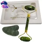 Jade Roller Gua Sha Set,Jade Roller Facial Roller,Face Roller Massager, Face Mas