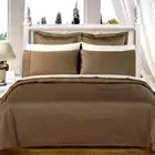 1200 Thread Count TC 100% Egyptian Cotton DUVET Set KING / CAL KING Taupe Solid