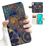 ( For Vivo Y20S ) Wallet Flip Case Cover AJ23992 Abstract Mandala