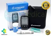 AUTOCHECK GLUCARE GLUCOSE 10 TEST STRIP AND MONITOR DEVICE