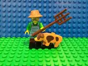 Lego Farmer Minifigure Collectible Series 15 71011 CMF HTF Lot Rare Retired Pig