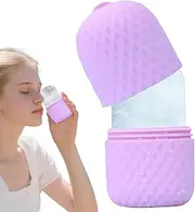 Cooling Eye Ice Roller - Silicone Facial Ice Mold | Ices Roller For Face, Eyes Ergonomic Face Massage Mold, Cold For Puffiness Relief, Skin Care Tool For Travel Home Outdoor