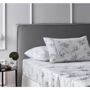 Cotton Flannelette Sheet Set Sylvan Rose