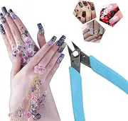 Rhinestone Remover Tool for Nails, Tools for Rhinestones, Stainless Steel Rhinestone Picker Tool, Nail Art Decorations Picker, Rhinestone Remover Nail Cutter Scissors