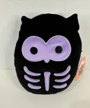 Squishmallows Halloween Holly The Owl Skeleton 8” Plush Stuffed Animal Toy