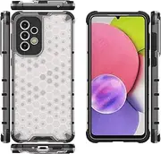 Compatible with Samsung Galaxy A73 5G Cover,Compatible with Samsung Galaxy A73 5G Camera Protection Anti-Drop【Hard PC+TPU】 2 in 1 Phone Case White