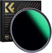 K&F Concept 67MM ND Filter ND1000 10 Stops, Neutral Density Lens Filter HD 28 Layer Neutral Grey ND Lens Filter with Multi-Resistant Nano Coating for Canon Nikon Lens